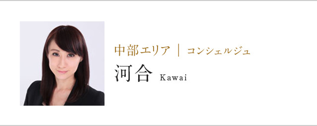 中部エリア | コンシェルジュ河合Kawai