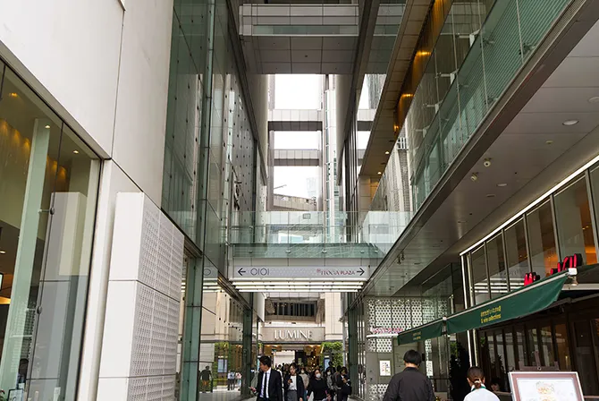 松坂屋地下入口