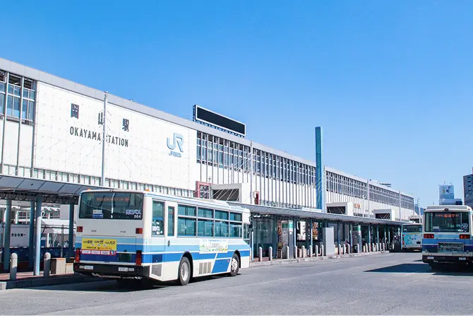 JR岡山駅改札