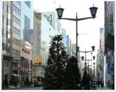 銀座ガス灯通りイメージ