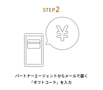 ご利用方法ステップ2