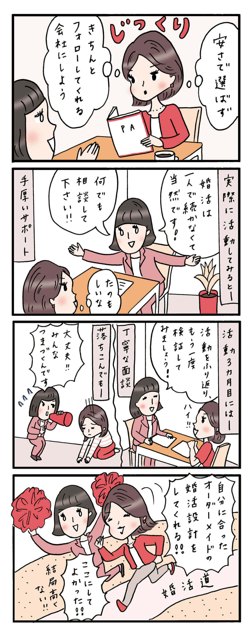 4コマ漫画 成功例