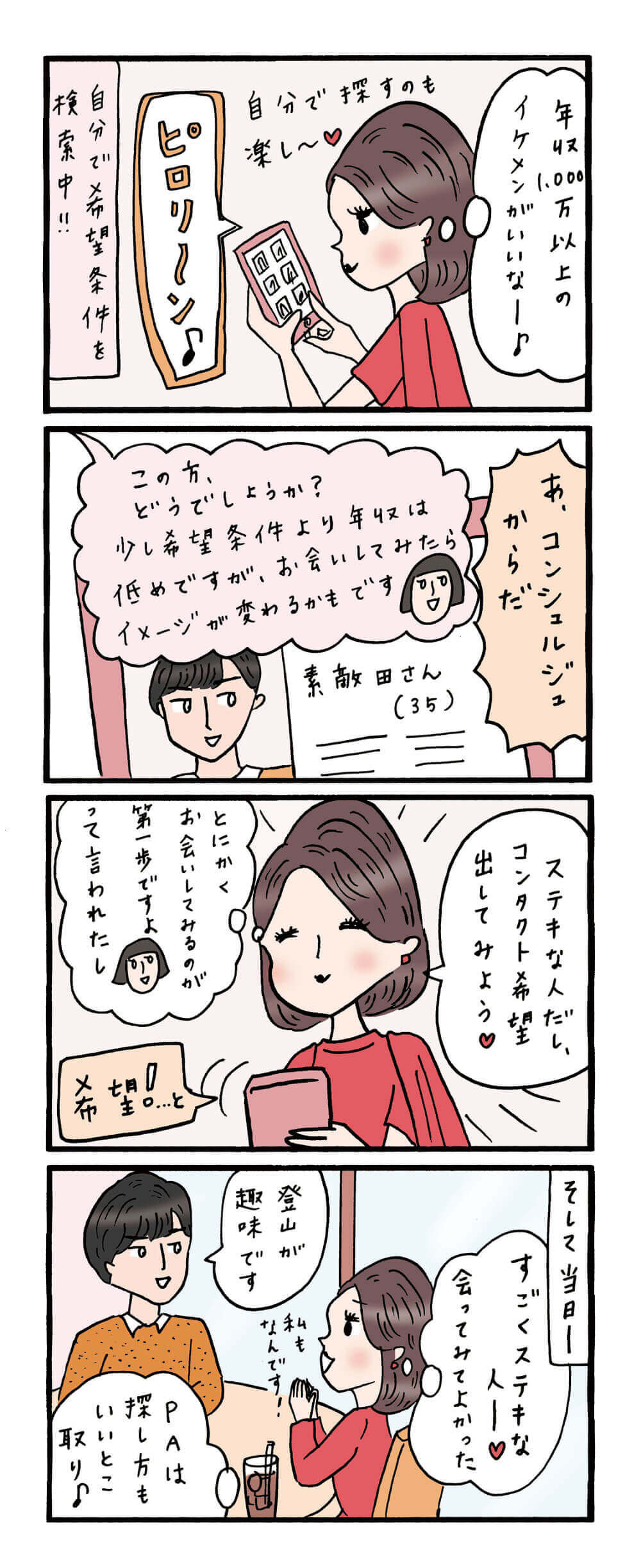 4コマ漫画 成功例